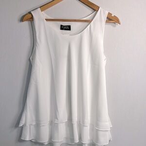 Figl White Tank Top size M NWT